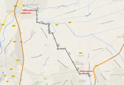 Schéma de la descente